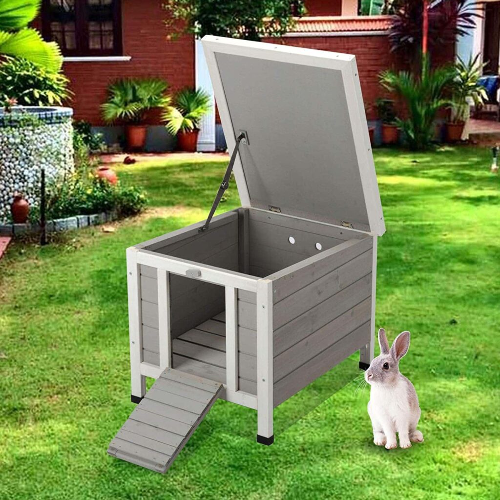 CO-Z RHC5142 Topnotch Weatherproof Rabbit Hutch-BG